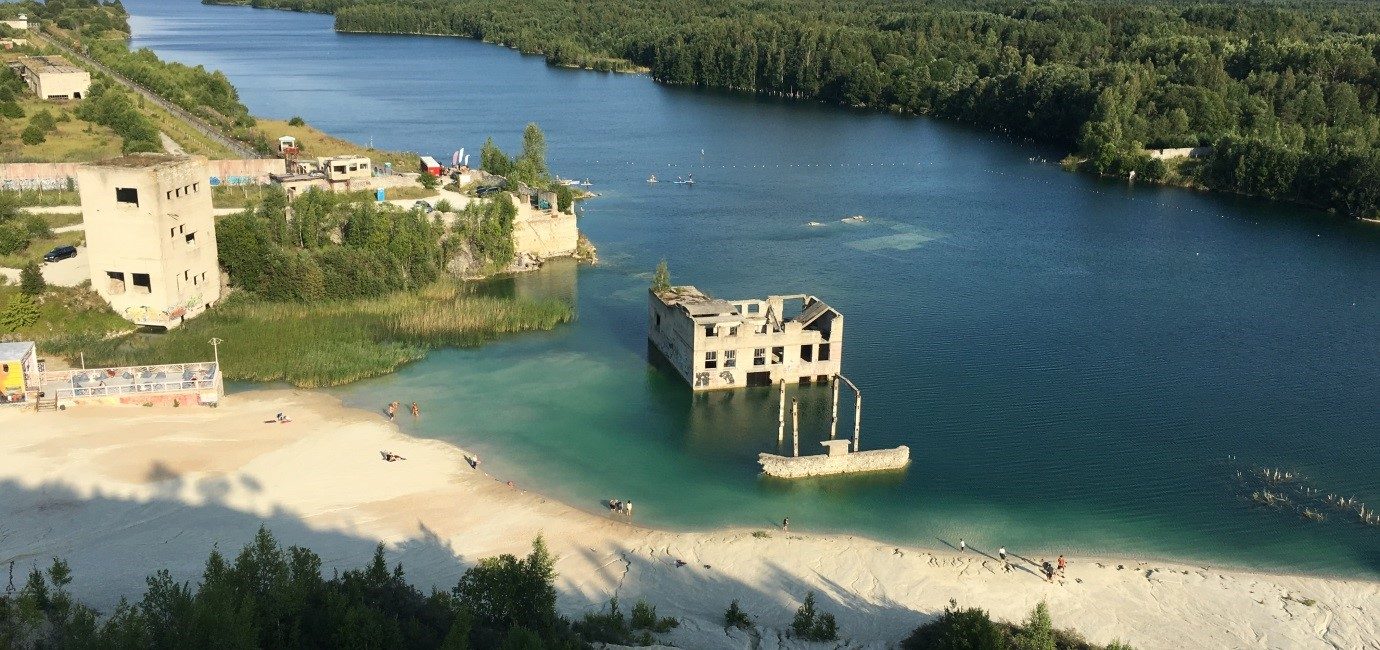 Diving Rummu Prison Quarry