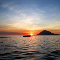 Sunset - Manado Tua Volcano - Volcano - Sarah Wormald
