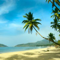 India - white sand - beach - blue water