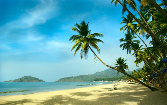 India - white sand - beach - blue water