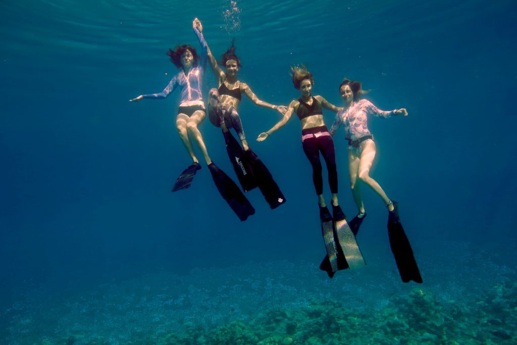 Freediving family