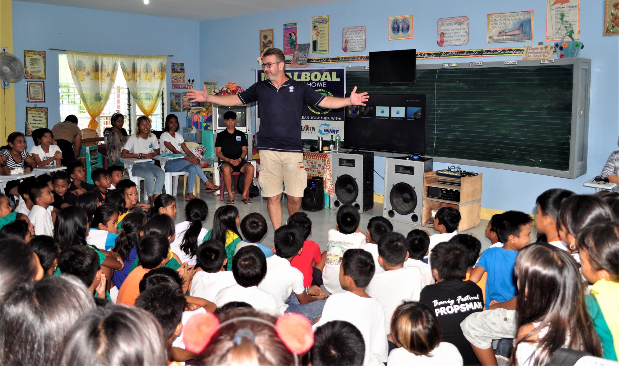 Basdiot Elementary School - Moalboal - Philippines - Ocean Conservation