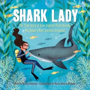 marine life book shark lady