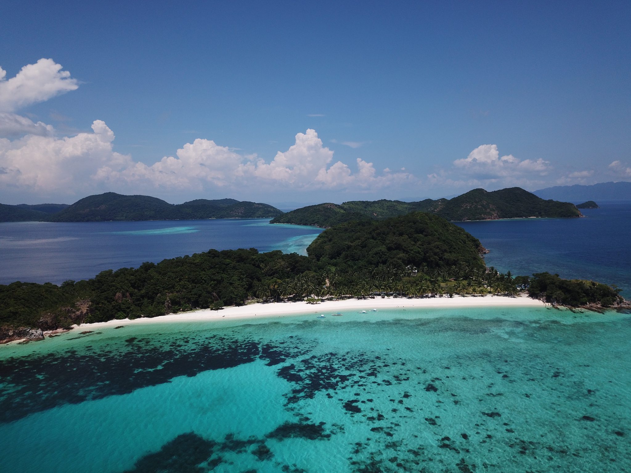 Coron - Philippines - Aerial Shot 