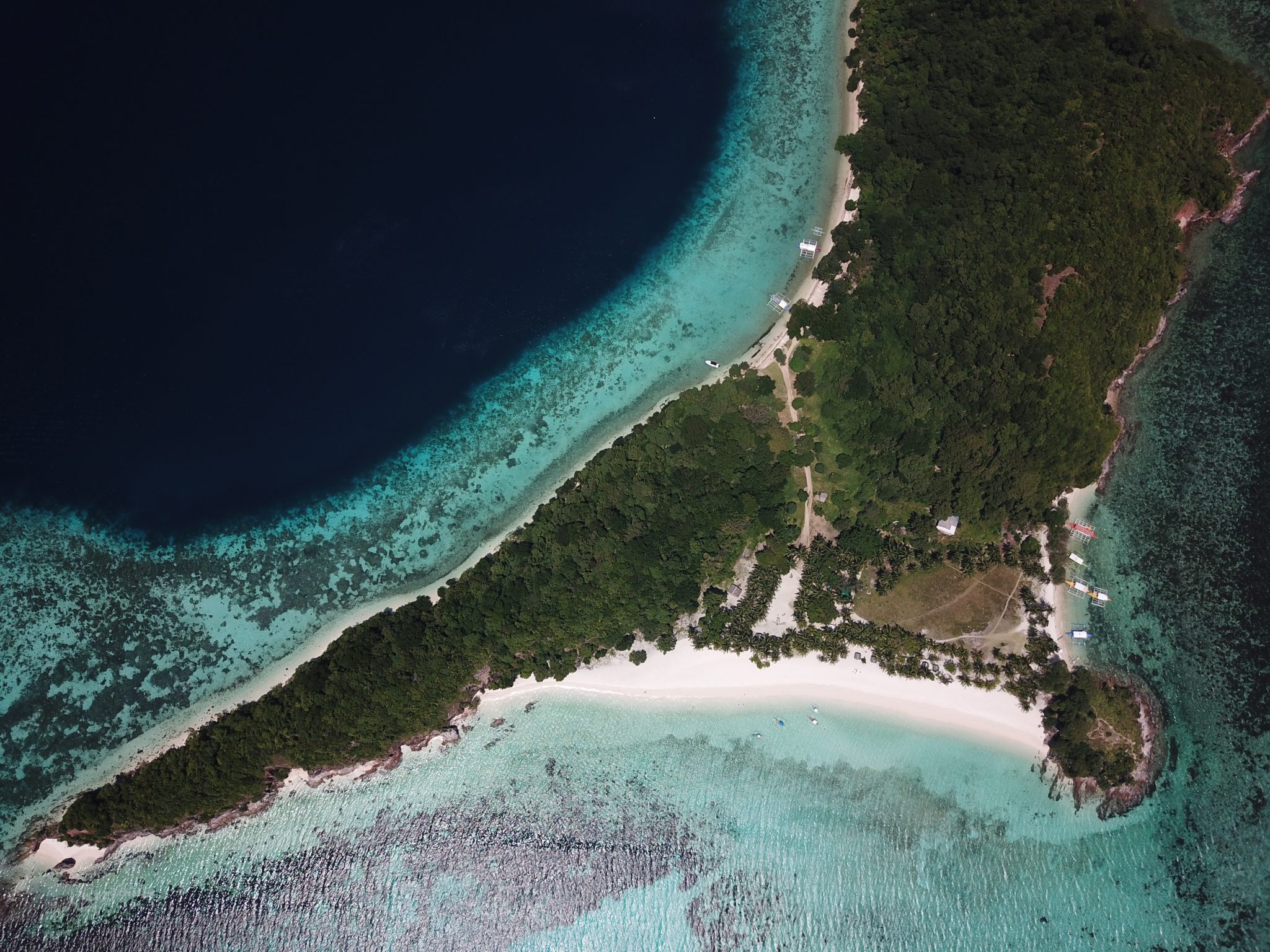 Coron - Philippines - Aerial Shot