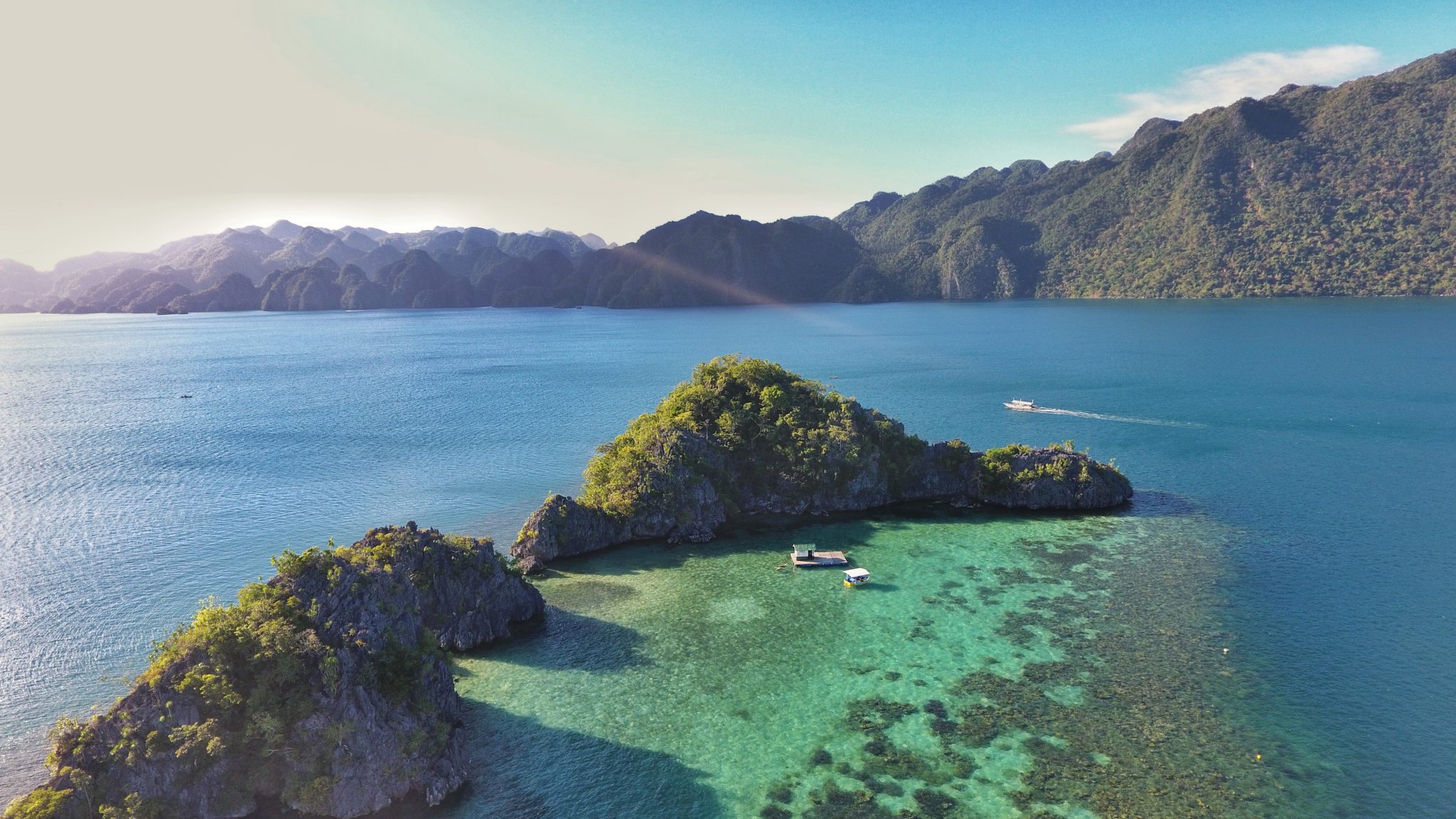 Coron - Philippines - Aerial Shot