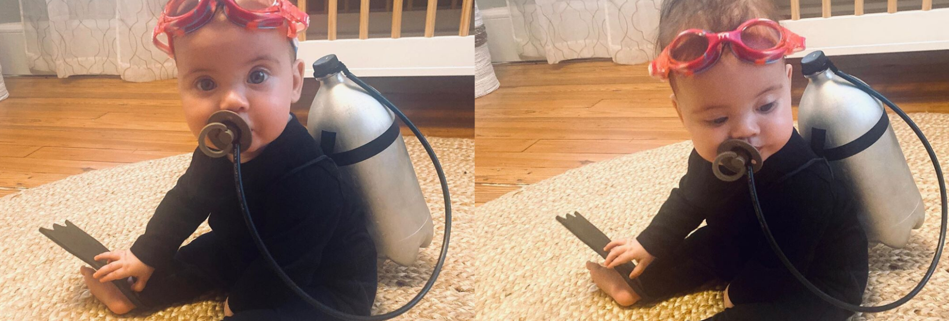 How to Make a DIY Scuba Diver Costume for Your Baby or Toddler