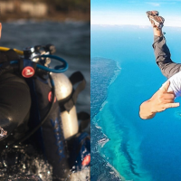 Claude Evangelista - Scuba Diving - Skydiving - Philippines