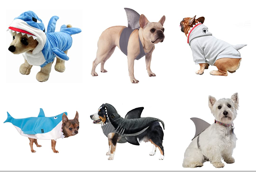 Dog Costume - Shark - Ocean themed