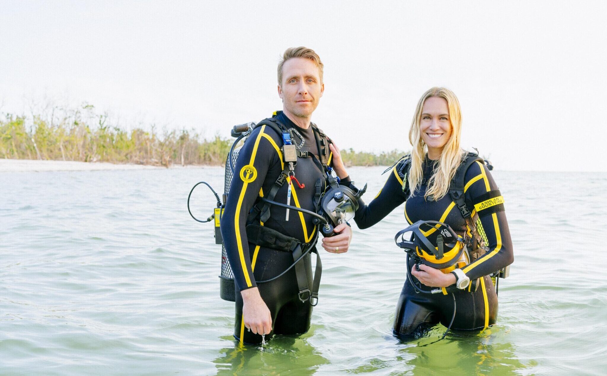 Philippe and Ashlan Cousteau on episode 9 of PADI Dive Stories Podcast