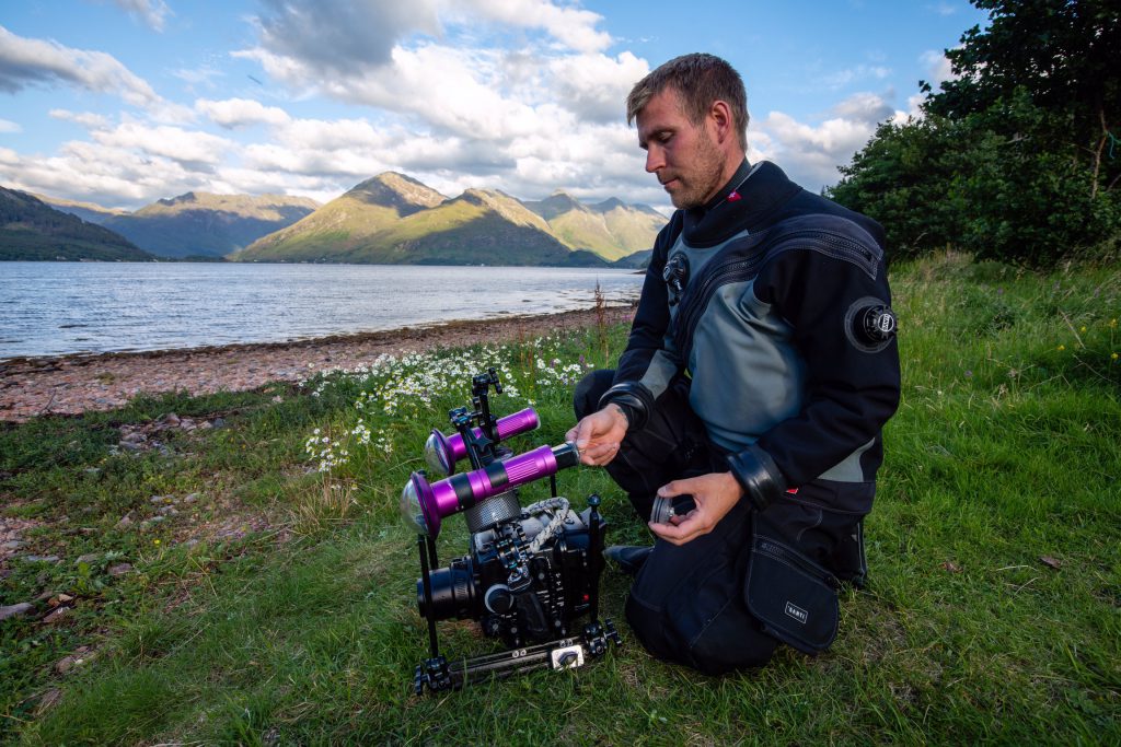 Dry suit diving (c) Ocean Exposure