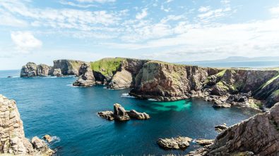 Tory Island, off the northern coast of the Emerald Isle, is one of the luckiest dive sites in Ireland.
