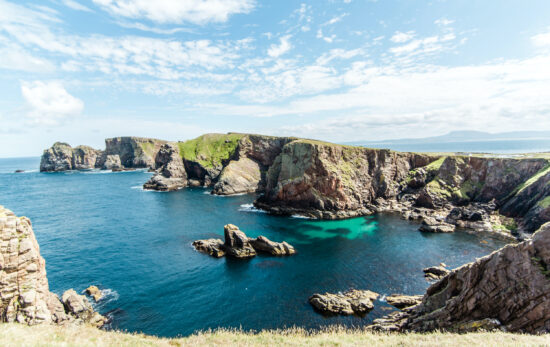 Tory Island, off the northern coast of the Emerald Isle, is one of the luckiest dive sites in Ireland.