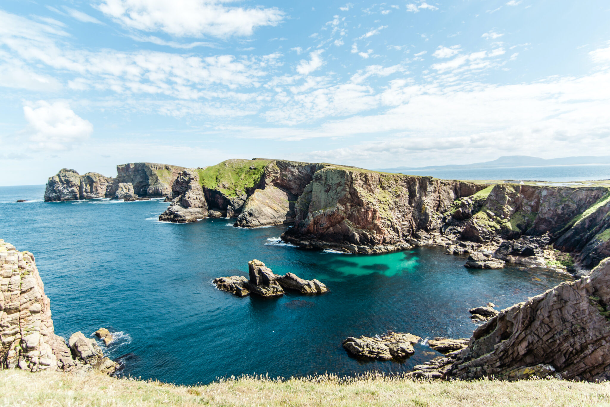 Tory Island, off the northern coast of the Emerald Isle, is one of the luckiest dive sites in Ireland.