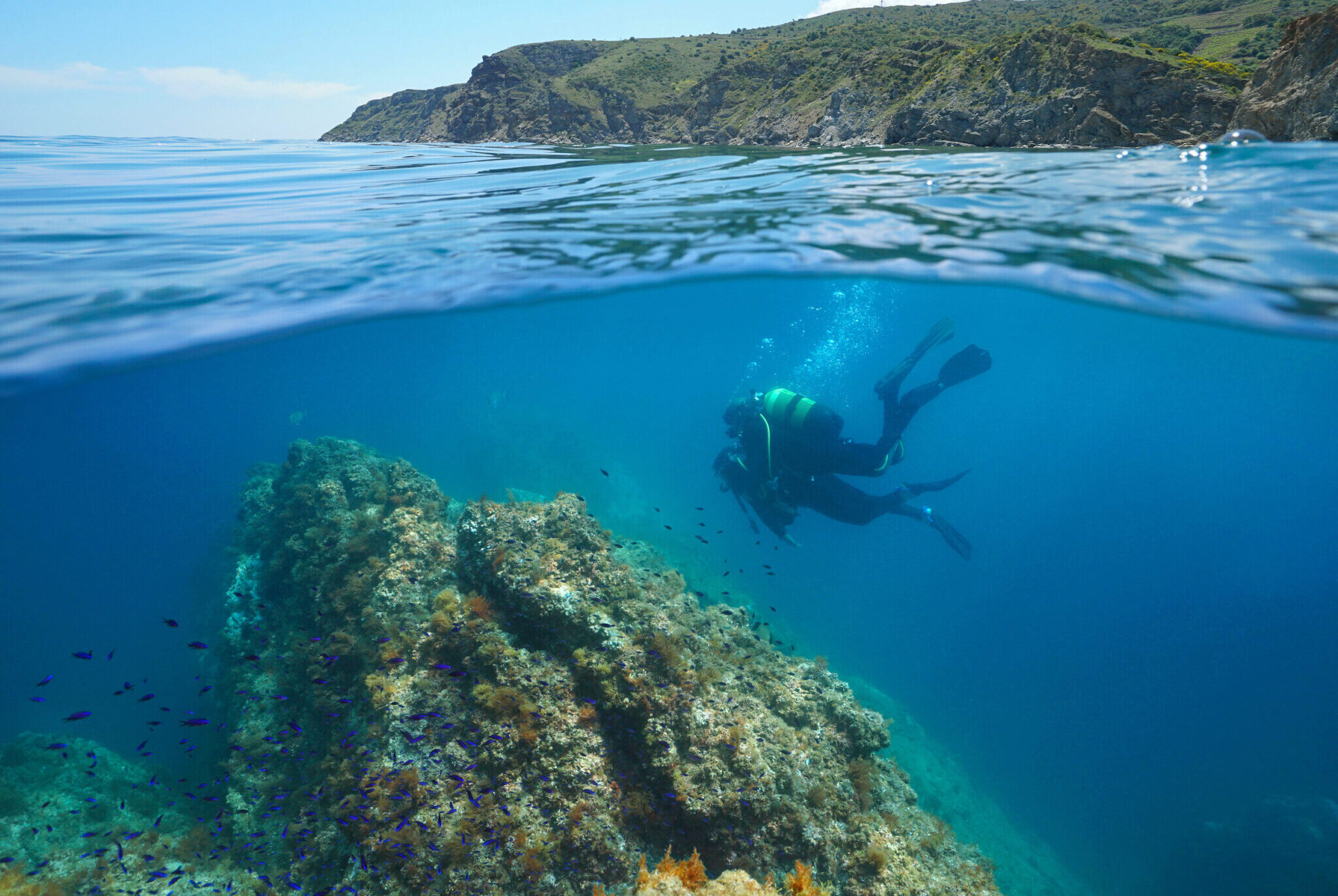 France is a top dive travel destination for Brits