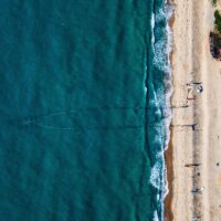 India - topside - Drone - Diving - Beach - Pondicherry