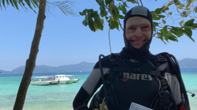 Jamie hull, padi course director and plane crash survivor