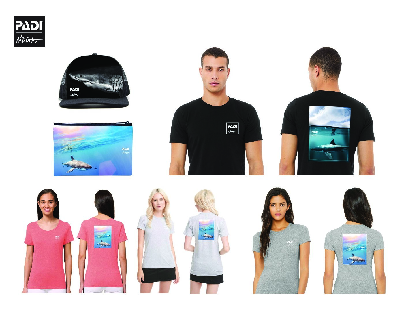 Mike Coots PADI Gear Shark Collection Products