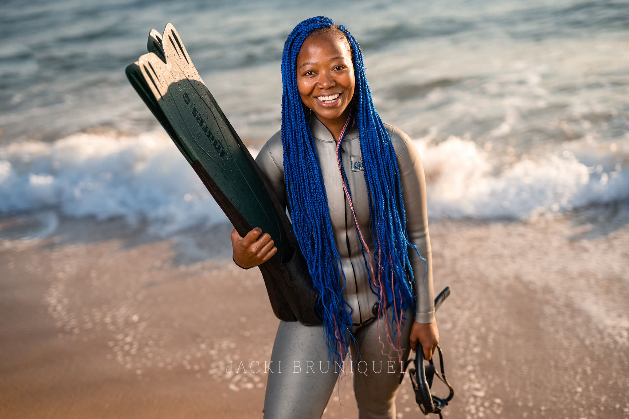 zandile ndhlovu inspirational female diver