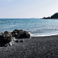 Porthkerris Beach, located on the Lizard Peninsula in Cornwall, UK