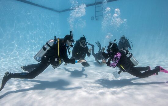 Reactivate - returning to the water scuba skills in the pool