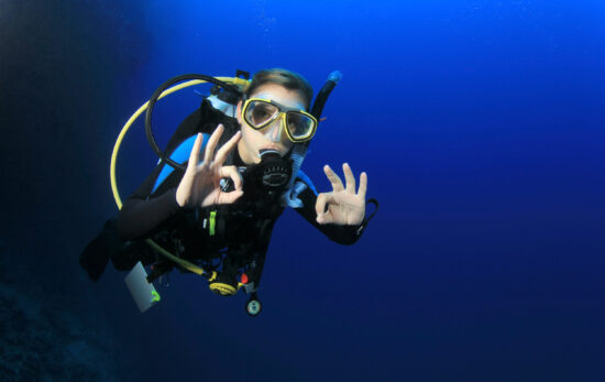 Open water diver PADI