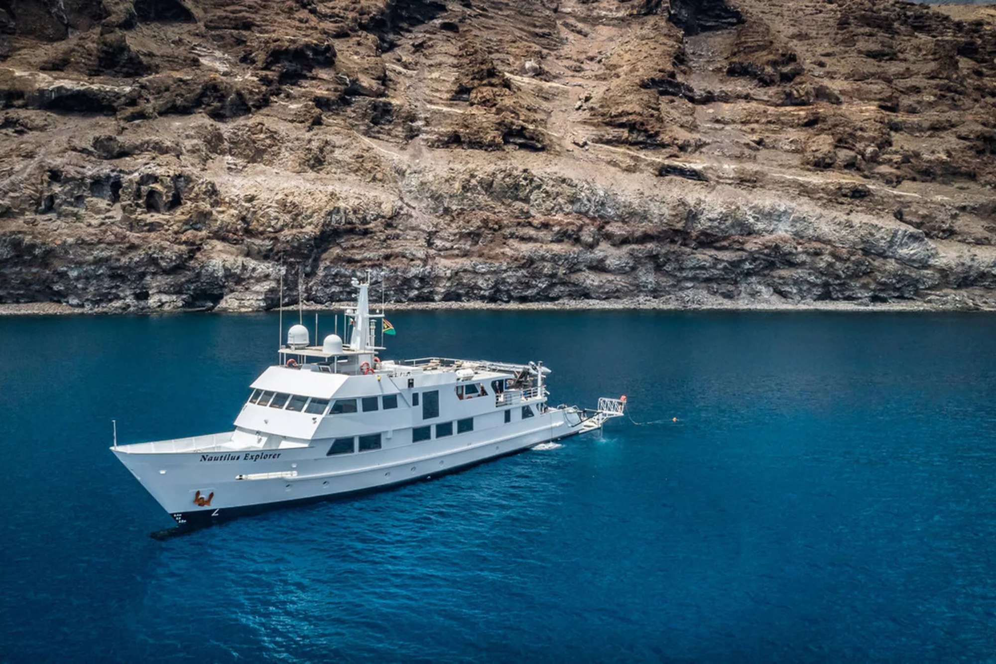 Liveaboard, Nautilus Explorer, on the water in Costa Rica