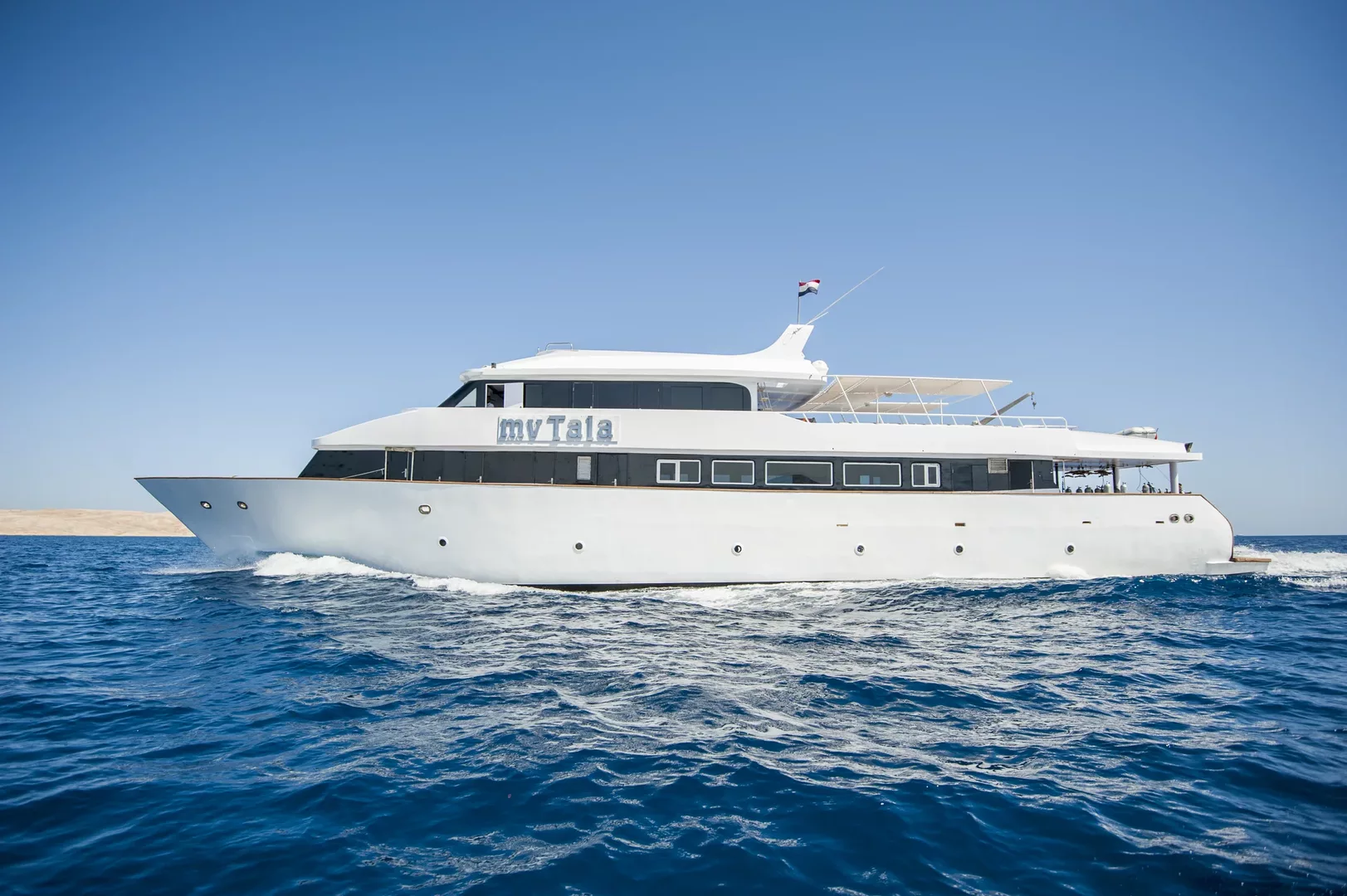 The MV Tala in the Red Sea