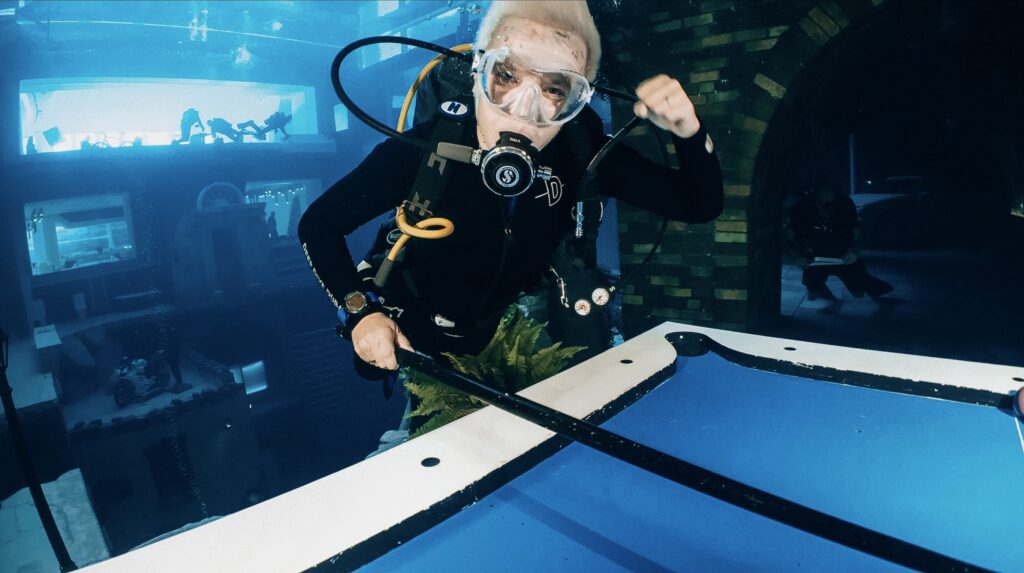 Martyna Skura at Deep Dive Dubai