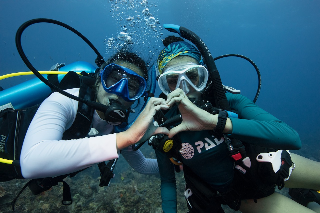 water is healing us love divers