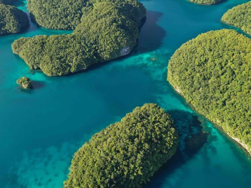 palau from above