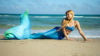 save the ocean as a mermaid