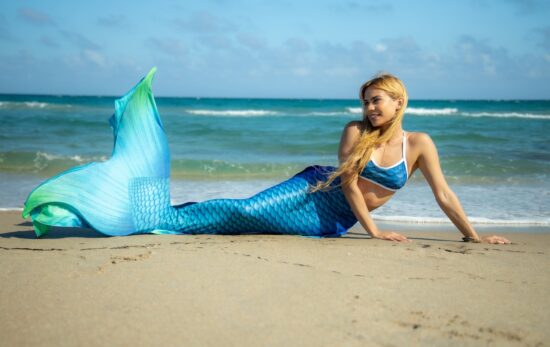 save the ocean as a mermaid