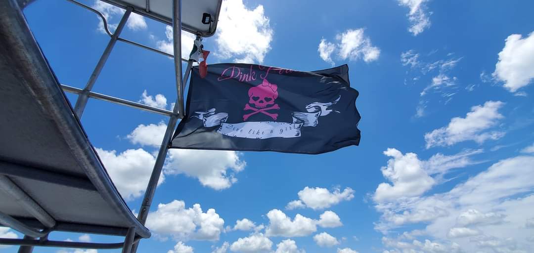Pink Pirate flag 