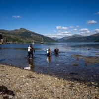 diving in scotland