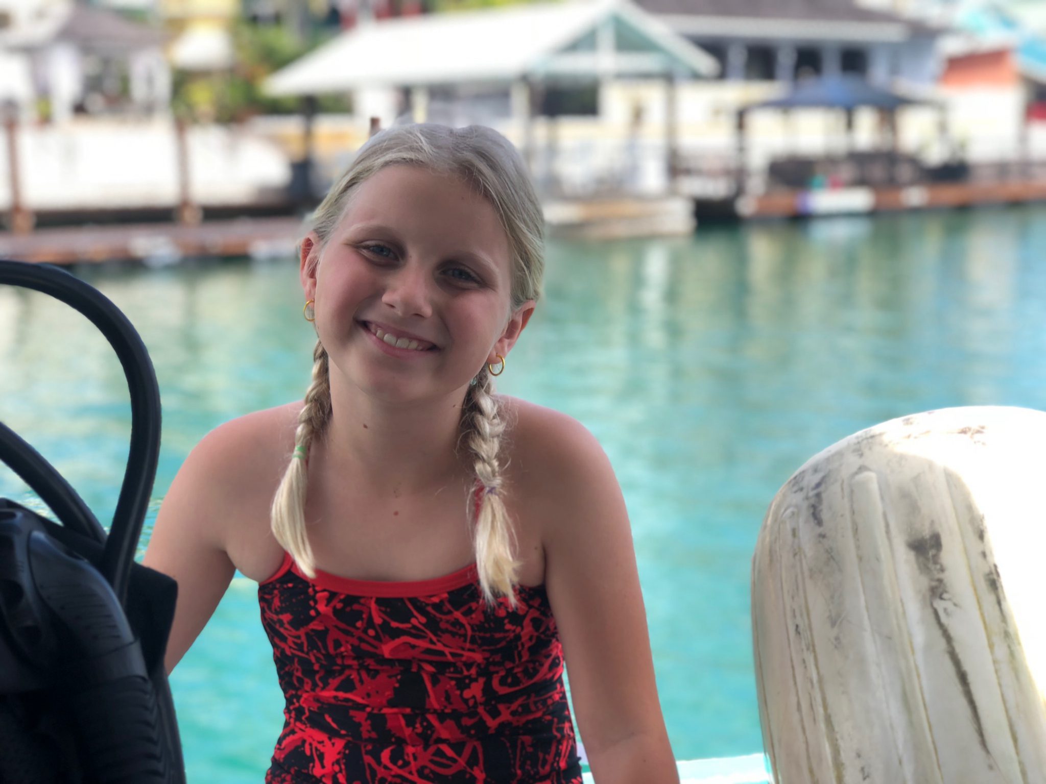 Claire Koch, a PADI Junior Master Scuba Diver who knows how to build connections by scuba diving with her father