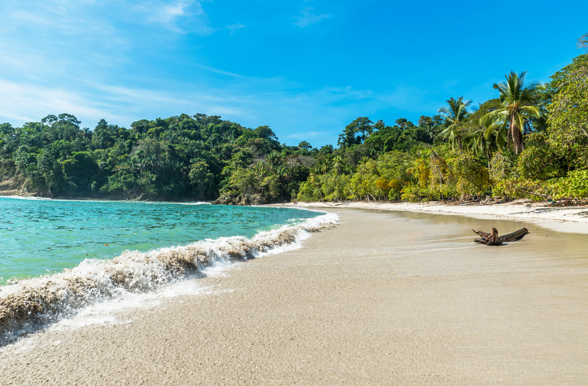 A beach in Costa Rica