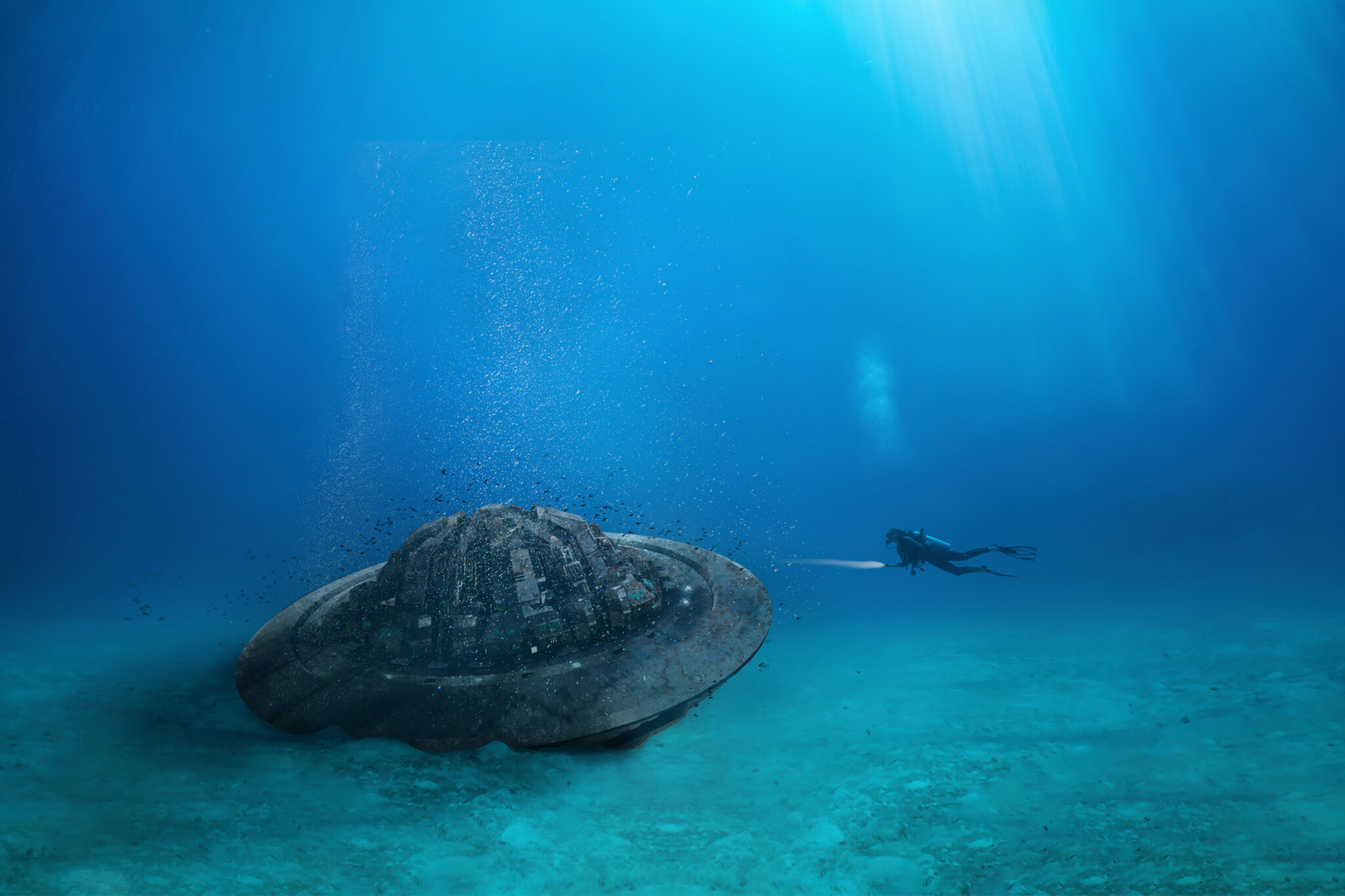 Scuba Diver Discovers Mysterious Circular Object in Lake Guntersville 