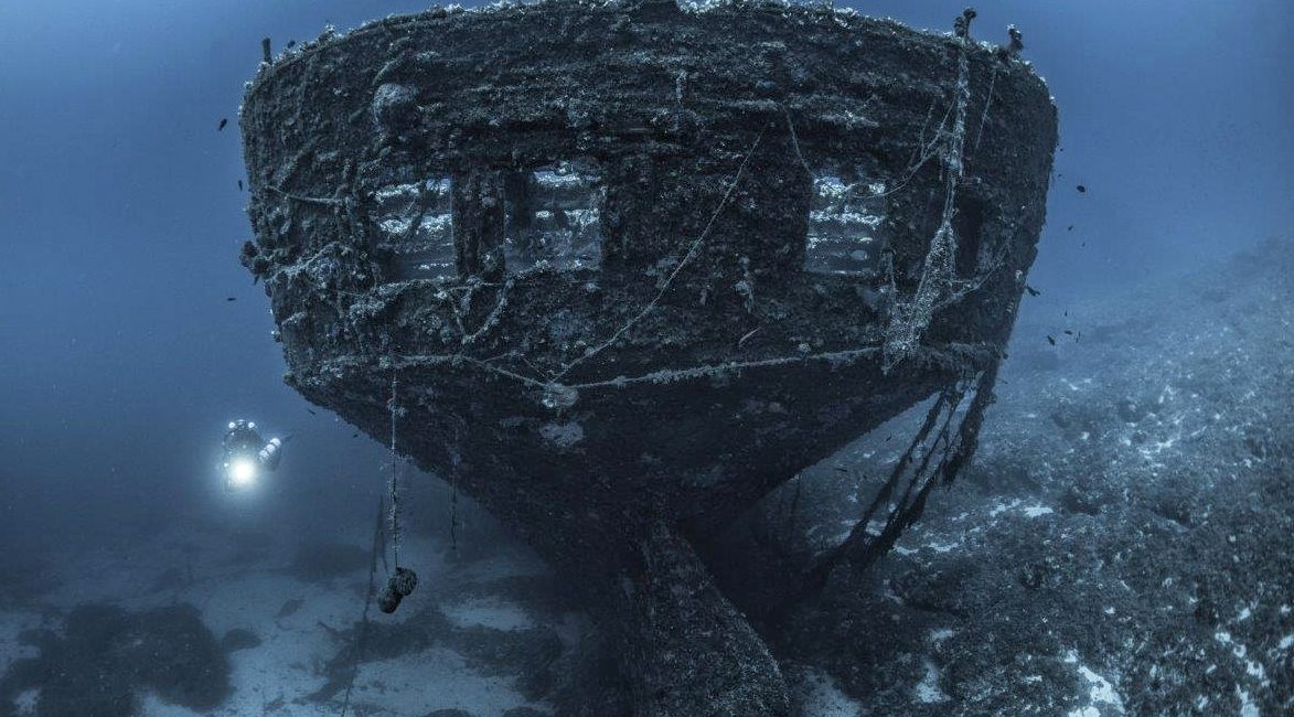 Technical Deep Wreck Diving Off the Coast of Athens