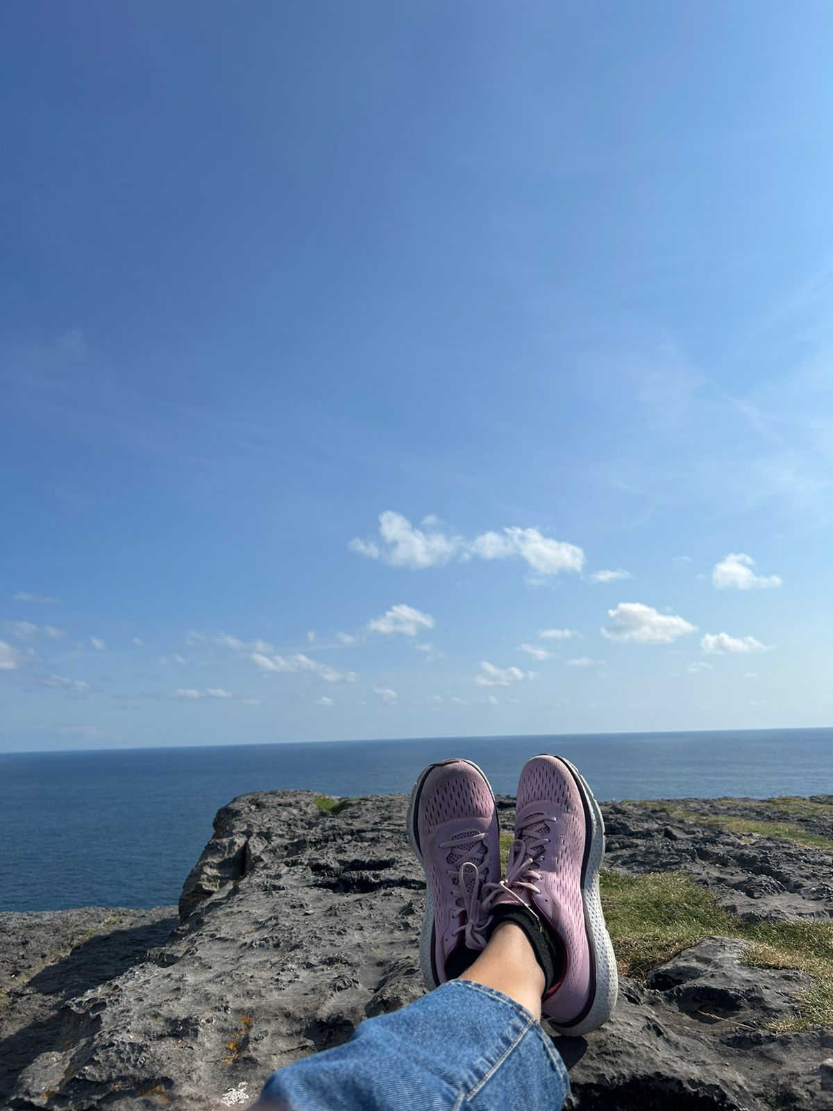 aran islands dun anghosa crossed feet