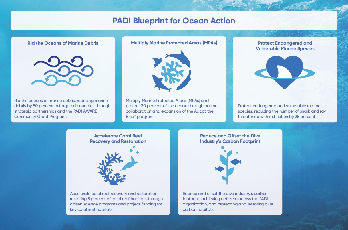 the padi blueprint for ocean action