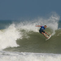 Bethany Hamilton shreds the waves on her surf board