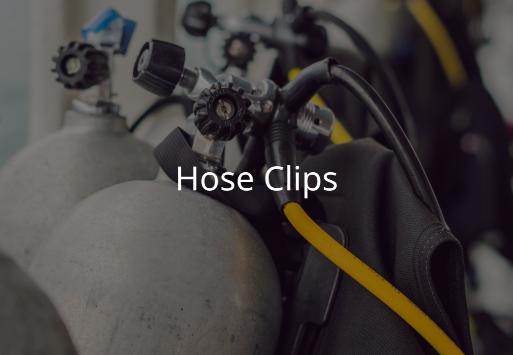 hose clips scuba diver gift idea