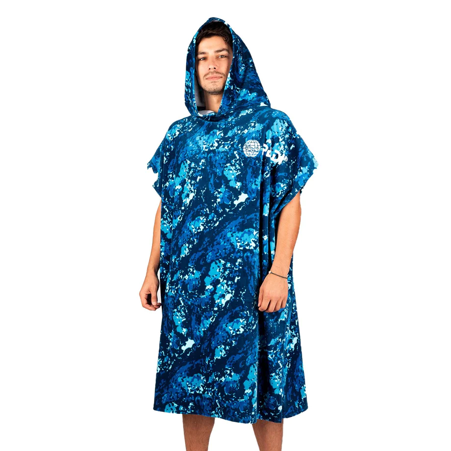 padi blue ocean poncho scuba diving apparel