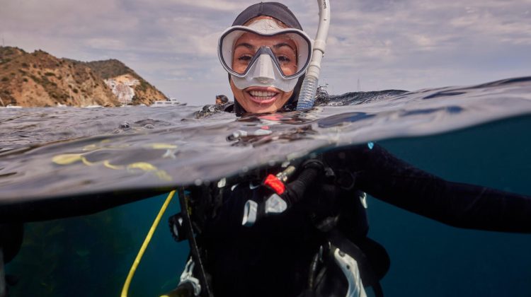 Justene Alpert going from DSD to Open Water Diver