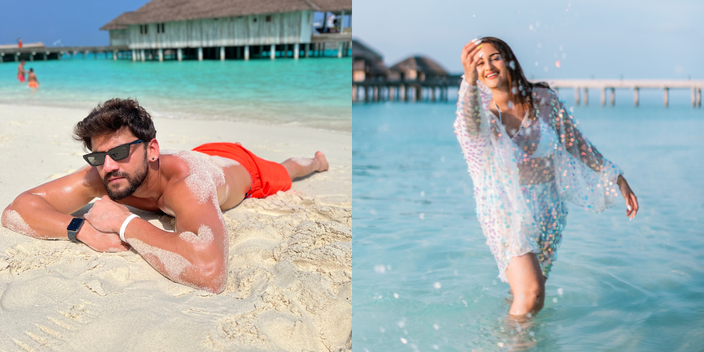 PADI AmbassaDiver Sonakshi Sinha and Zaheer Iqbal