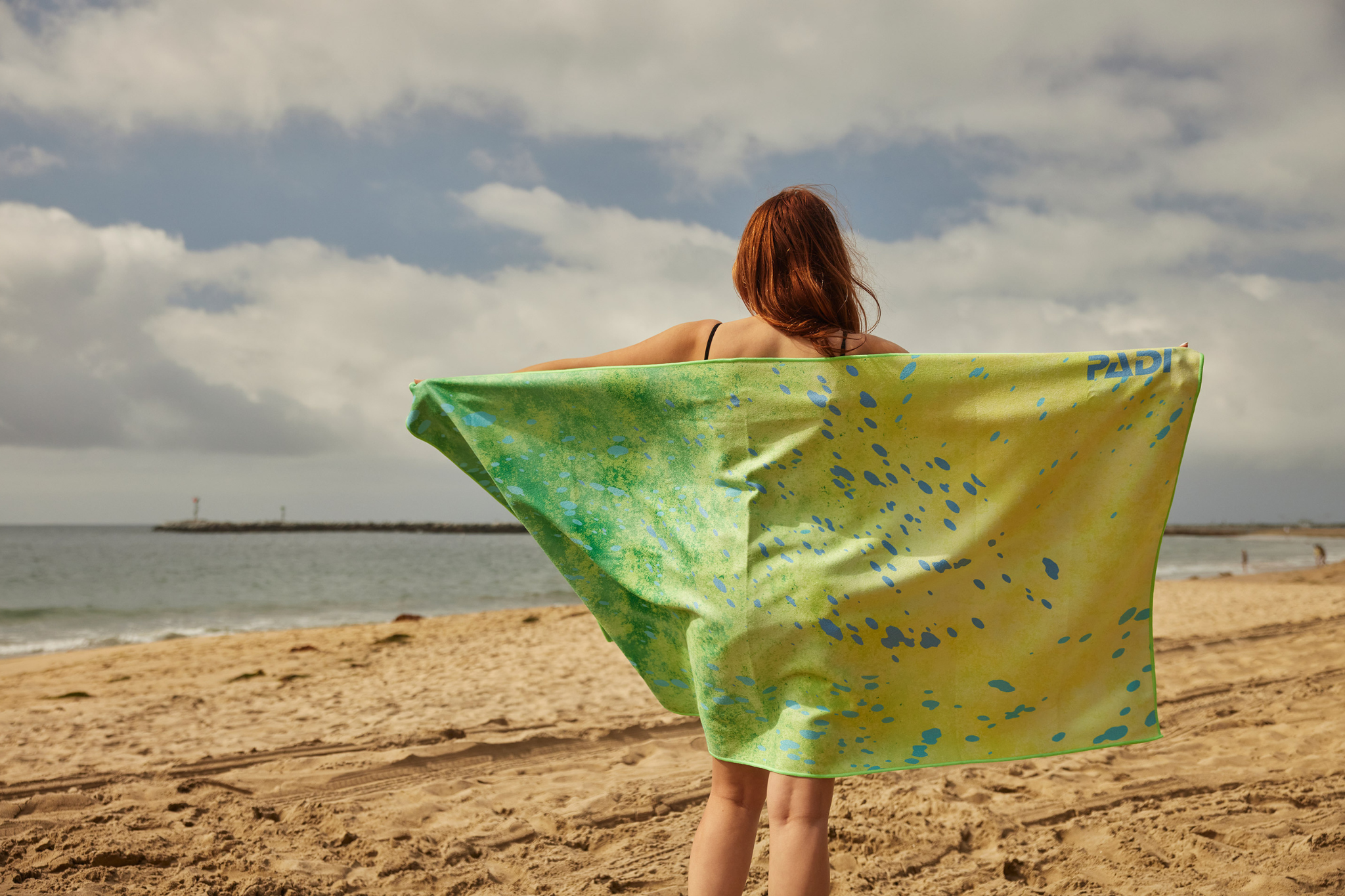 PADI Dorado (Mahi Mahi) Recycled Plastic Travel Towel