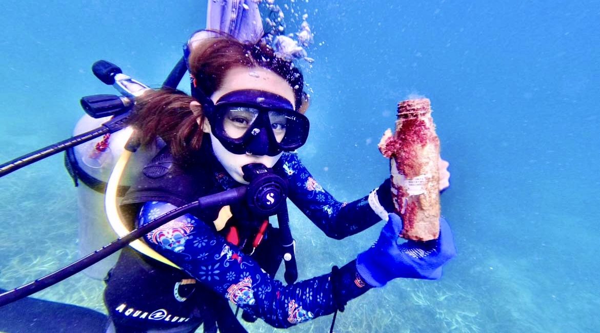 PADI AmbassaDiver東真七水さんの一日