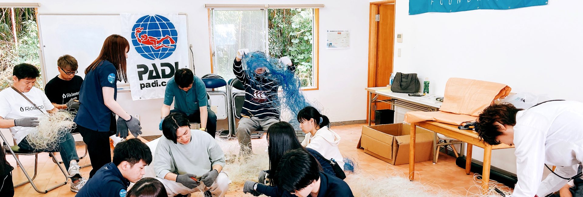 春の海ごみゼロウィーク！伊豆稲取にて廃漁網の回収とリサイクルプロジェクト学生イベントを実施