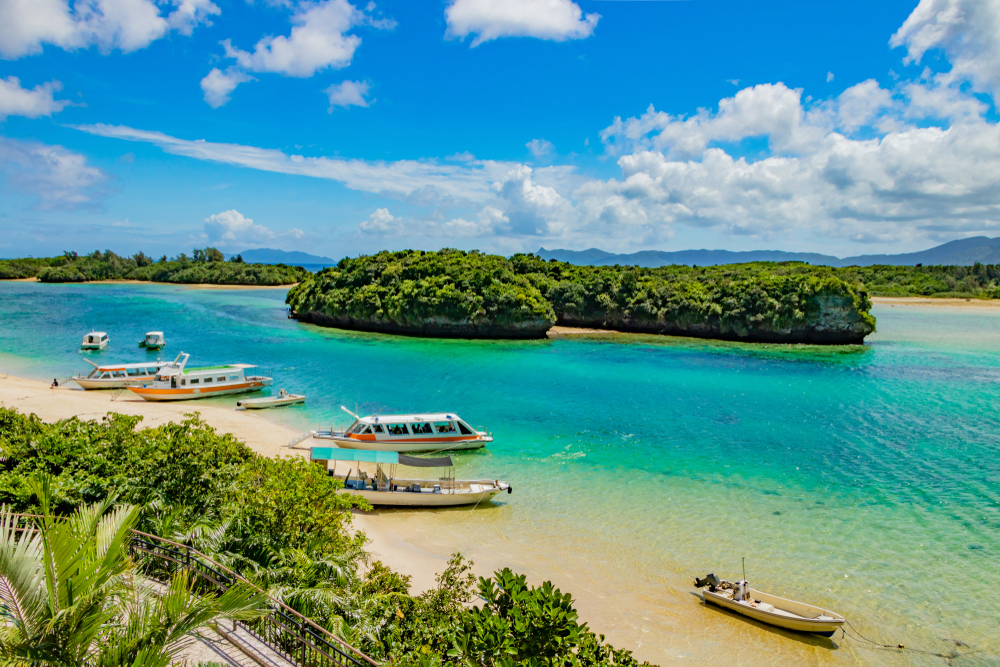 Kabira Bay In Ishigaki Island Okinawa